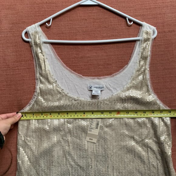 sequin tank top american eagle - Picture 8 of 8